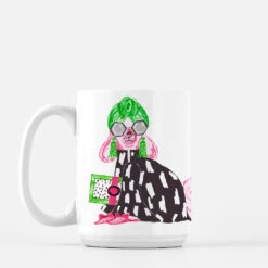 Glamour Staffie Porcelain Mug