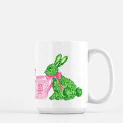 Boxwood Bunnies Porcelain Mug, Pink 5 Boxwood Bunnies Porcelain Mug, Pink -Gift Supplies Store 1f75615f fd8c b11d 6271 a8b14e6ef52f
