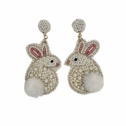 Easter Bunny Statement Holiday Earrings