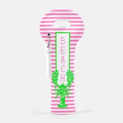 Chinois Lobster, Pink Seaweed, Wine Carrier With Cork Screw