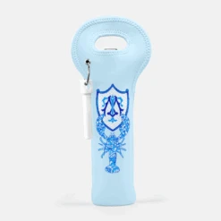 Chinois Lobster Crest, Seashore, Wine Carrier With Cork Screw