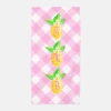 Lovely Lemon, Pink Lemonade, Personalized Beach Towel