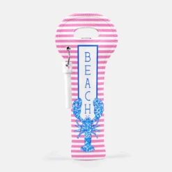 Chinois Lobster, Rosy, Wine Carrier With Cork Screw