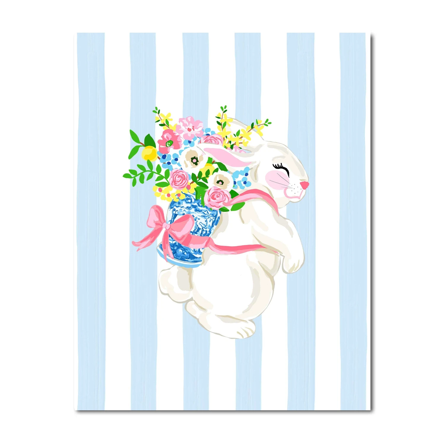 Bunny Bouquet Easter Fine Art Print 1 Bunny Bouquet Easter Fine Art Print