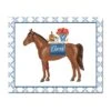 Cheers To Race Day Derby Fine Art Print With Horse Bit Trellis Border