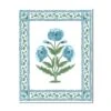 *IN STOCK* Mughal Blooms Fine Art Print, Blue