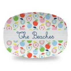 Apple Orchard Personalized Melamine Platter