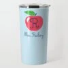 A Is For Apple Personalized Travel Tumbler, Blue Skies