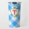 Back To School Personalized Custom Crest Travel Tumbler