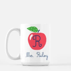 A Is For Apple Personalized Mug