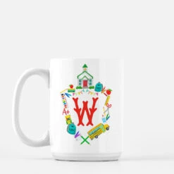 School Crest Personalized Mug