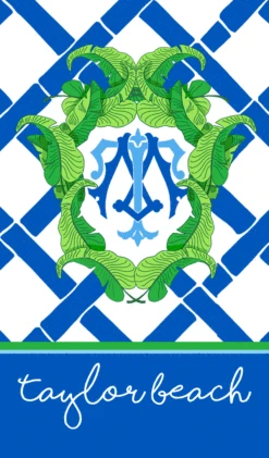 Deep Sea Banana Leaf Crest Enclosure Cards