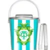 Banana Leaf Crest, Caribbean, 3 Qt. Acrylic Ice Bucket