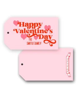 Be Mine Personalized Valentine's Hang Tags
