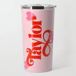 Be Mine Personalized Valentine's Travel Tumbler