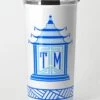 Royal Pagoda, Sapphire, Stainless Steel Travel Tumbler