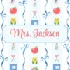 Books & Bows Personalized Folded Note Cards