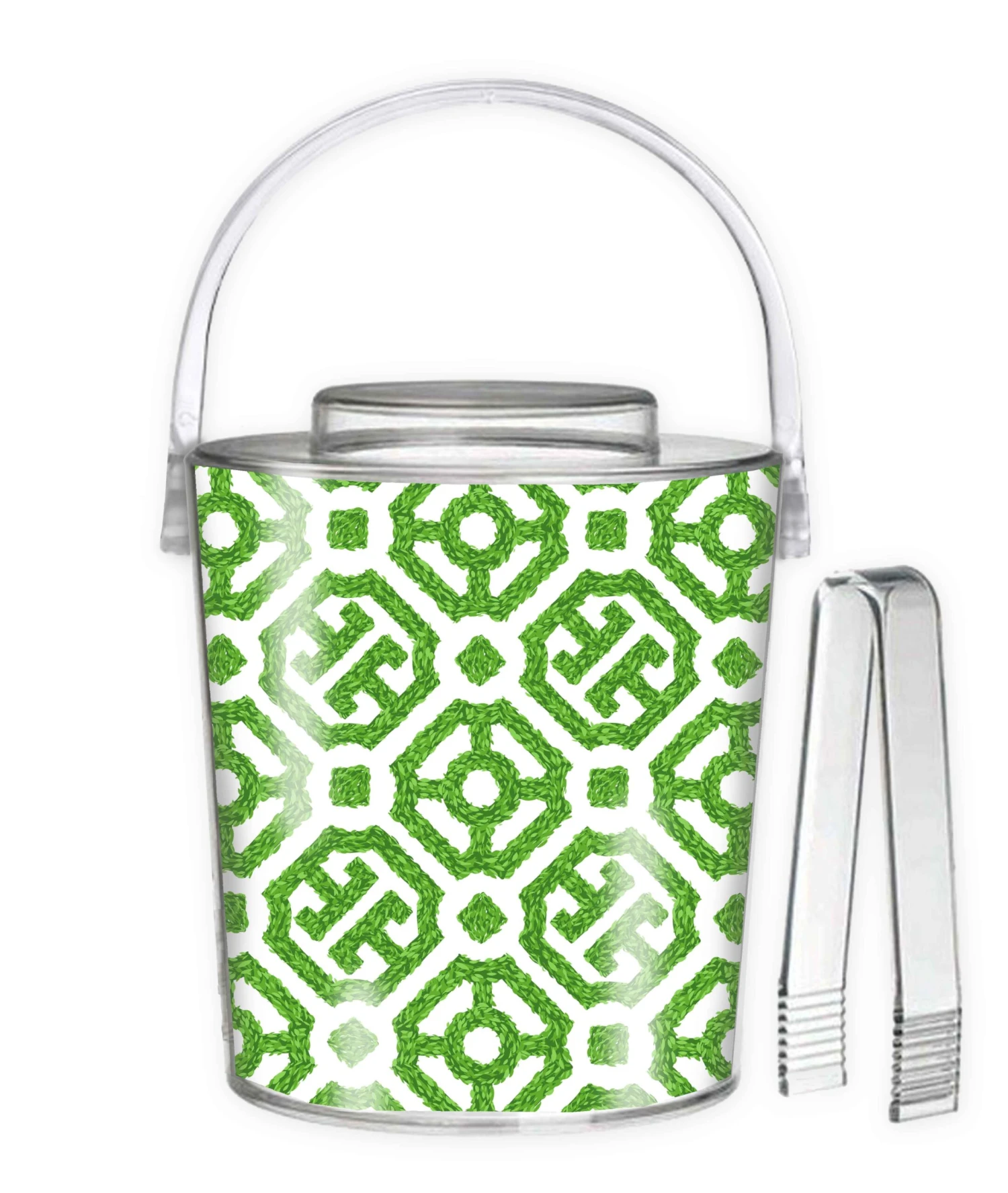 Boxwood Lattice Easter Ice Bucket 1 Boxwood Lattice Easter Ice Bucket