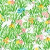 Bunnies In The Garden Paper Tear-away Placemat Pad