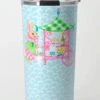 Easter Bar Cart Travel Tumbler, Blue