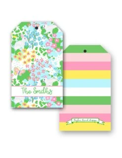 Bunny Garden Personalized Hang Tags