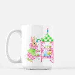 Easter Bar Cart Porcelain Mug