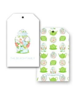 Cabbage Garden Personalized Hang Tags