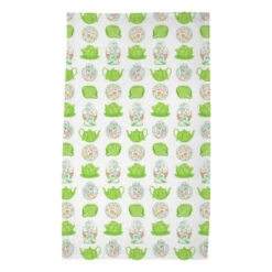 Cabbage Garden Poly Twill Tea Towels, Set Of 2