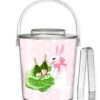 Bubbly Bunny Easter Ice Bucket, Pastel Pink