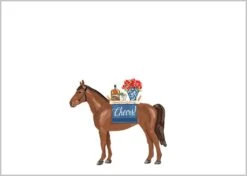 Cheers To Race Day Tented Derby Place Cards