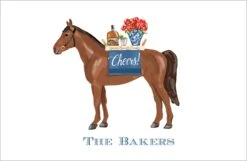 Cheers To Race Day Paper Tear-away Derby Placemat Pad