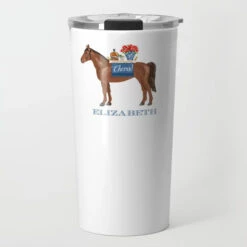 Cheers To Race Day Personalized Derby Travel Tumbler