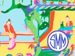 China Garden Personalized Folded Note Cards