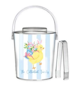 Chinoiserie Chick Personalized Ice Bucket