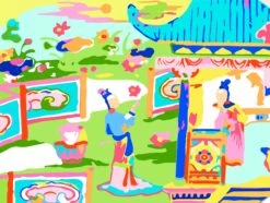 Pagoda Plantation Art Print