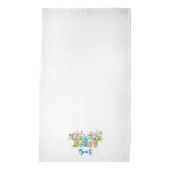 Summer's Bounty Personalized Poly Twill Tea Towels, Set Of 2