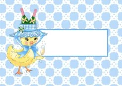 Chirp, Chirp, Cheers! Easter Tented Place Cards
