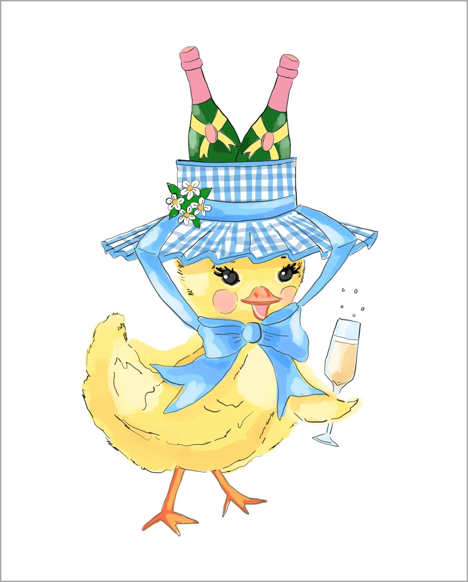 Chirp, Chirp, Cheers! Easter Fine Art Print 1 Chirp, Chirp, Cheers! Easter Fine Art Print