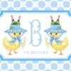 Chirp, Chirp, Cheers! Personalized Easter Gift Sticker Label, Set Of 24