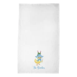 Chirp, Chirp, Cheers! Personalized Easter Poly Twill Tea Towels, Set Of 2