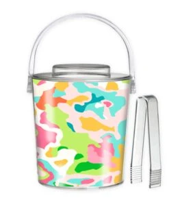 Confetti Camo 3 Qt. Acrylic Ice Bucket