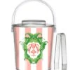 Banana Leaf Crest, Tropicali, 3 Qt. Acrylic Ice Bucket