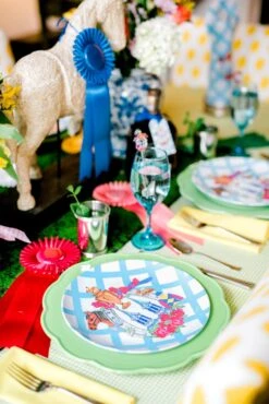 Derby Crest Set Of (4) 10" Dia. Melamine Plates -Gift Supplies Store DERBYCRESTKENTUCKYDERBYJULEPLQ 44ceca6c 6240 4ca9 8cae 3c2d4f648a34