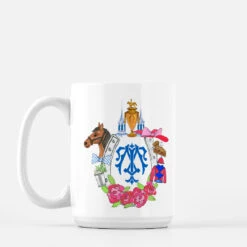 Kentucky Derby Themed Custom Crest Mug