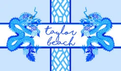 Dragon Crest Enclosure Cards, Lapis,