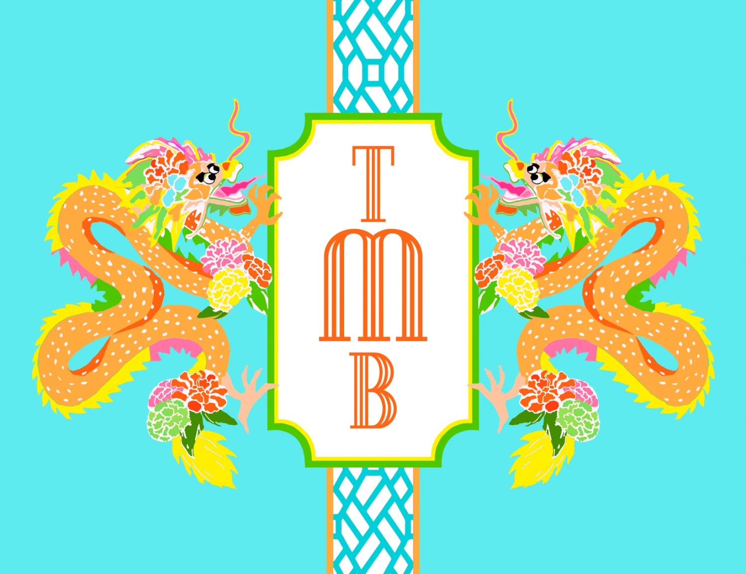 Dragon Crest Personalized Folded Note Cards, Lagoon 1 Dragon Crest Personalized Folded Note Cards, Lagoon