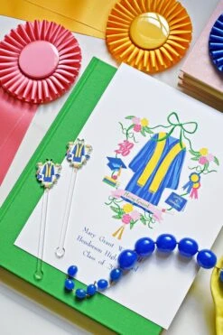 Personalized Graduation Crest For Girls Art Print -Gift Supplies Store DSC 6500 2lq