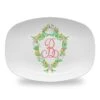 Easter Crest Personalized Melamine Platter