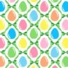 Easter Egg Trellis Paper Tear-away Placemat Pad, Grass
