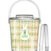 Easter Plaid Personalized Ice Bucket